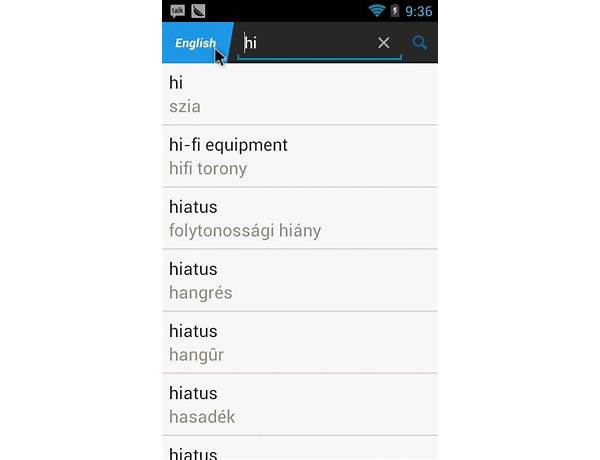 English to Hungarian Translator for Android - Download the APK from Habererciyes